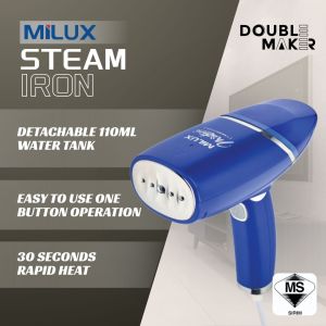 MILUX Portable Travel Steam Iron 1.7M | MSI-1001