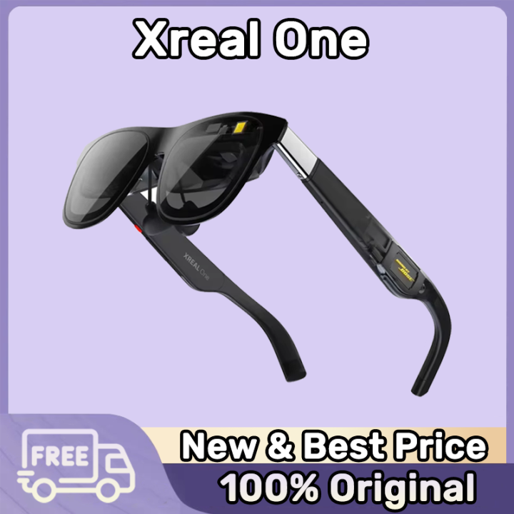 Xreal One Occhiali AR Realtà Aumentata – 3DoF, Risoluzione 3840x1080, Campo Visivo 50°