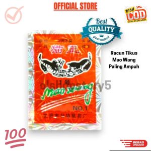 Racun Tikus Mao Wang Paling Ampuh Mati Di Tempat Hologram Dan Barcode
