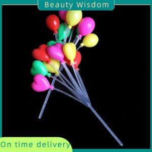 Beauty Wisdom Dollhouse Miniature 1:12 Living Room Plastic Multicolor Balloon String Toys