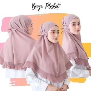 JILBAB INSTAN MARYAM REMPEL PLISKET