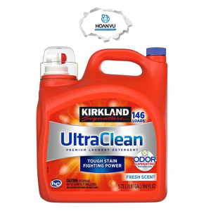 Nước Giặt Kirkland Ultra Clean Premium Laudry Detergent 5.73L (Đỏ Và Trắng)