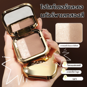 【ดั้งโด่งในพริบตา】ไฮไลท์และคอนทัวร์สองเฉดในหนึ่งเดียว  คอนทัวร์หน้าเรียว พร้อมกระจกในตัว Shading Highlight 2 Color
