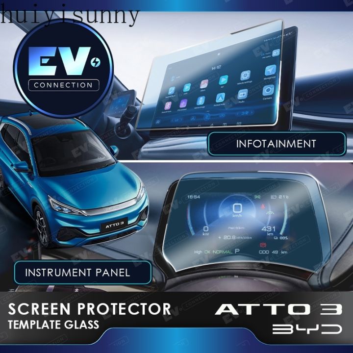 HYS BYD ATTO 3 Tempered Glass Screen Protector Infotainment Standard