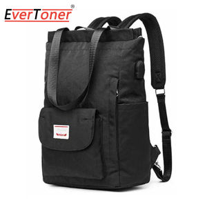 EverToner Fashion Women Shoulder Bag for Laptop Waterproof Oxford Cloth Notebook Backpack 15.6 Inch Laptop Backpack Girl Schoolbag