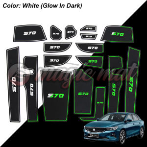 Car Slot Mat PROTON EXORA IRIZ PERSONA SAGA WAJA SATRIA NEO S70 MAGIC MAT Interior Cup Holder Non Slip Organizer Pad Car Accessories Aksesori Kereta