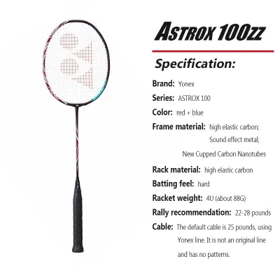New Yonex ASTROX 100zz badminton racket Profession Badminto with bag