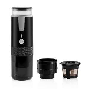 2023ใหม่เครื่องชงกาแฟแบบพกพาเครื่องชงกาแฟแคปซูลไฟฟ้า Ground Coffee Brewer Fit สำหรับผงกาแฟและกาแฟ April