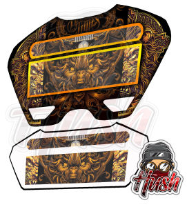 Honda Click Gauge Sticker protector v3