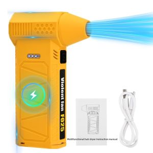NOBLELYN 200000 RPM Turbo Jet Fan Multi-Function High Speed Blower Vacuum Cleaner Portable Adjustable Wind Speed Brushless Motor Blowe