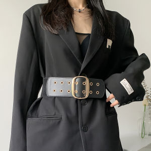 Belt ikat pinggang Wanita Sabuk Fashion Wide Obi Elastis Waist DOTBELT