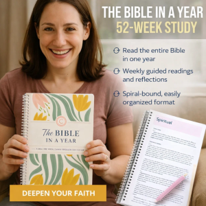 Beautiful Year in the Holy Bible Womens 52 Week Holy Bible Study Notebook 52周圣经学习笔记本