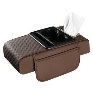 Vehicle Arm Rest Cushion Elbow Support Car Armrest Box Thicken Heighten Pad Leather Quick Install Height Increasing Pad
