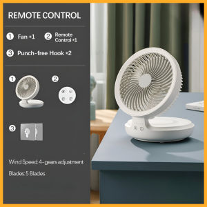 Edon Fan 4000mh /w Remote Control n Rotate