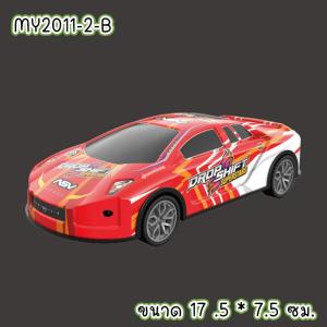 (มี12ลาย) พร้อมส่งจากไทย รถซิ่งมีลานขนาดใหญ่ 17.5*7.5 ซม. ผลิตจากวัสดุอลูมิเนียมอัลลอยด์ วิ่งได้จริง