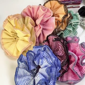 Hợp thời trang dopamines khuôn mẫu Dây Buộc Tóc giản dị thu thập dây buộc tóc buộc tóc đồ trang trí cho thời trang cá nhân