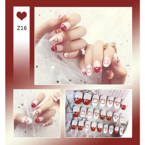 Móng tay giả dài đính đá móng tay giả dài đính đá kèm keo móng tay giả dài đính đá rẻ - Gồm 24 móng tay giả + Tặng 1 chai keo dán móng + Tặng 1 cây dũa móng