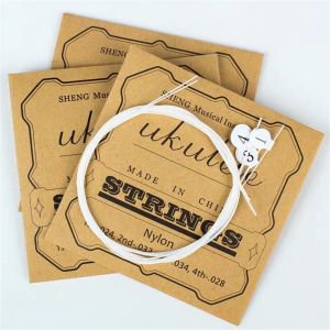 4PCS/Set Nylon Strings Universal Ukulele String for 21in 23in 26in Ukuleles