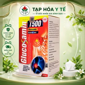 Tập Hòa Y Tế Glucosamin 1500 Glucosamine Hyaluronic Acid Sản phẩm chăm sóc khớp và da