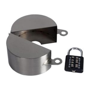 Gate Valves Lockout Device With Password Padlock Outdoor Faucet Lock Water Spigot Lock Safety Cover for Faucet Valves