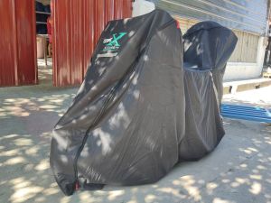 VESPA GTS SUPER Motorcycle Cover Outdoor Waterproof | UV Resistant Dustproof Easy to Use - Makapal at Matibay