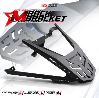 MOKOTO ELITE AEROX V3 STANDARD / TURBO MRACK BRACKET ELITE-12455 MONORACK REPLACEMENT BRACKET FOR AEROX MOTORCYCLE