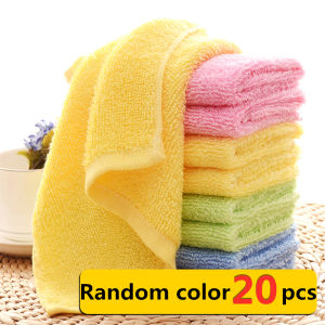 SG IN STOCK 30/20/10/1pcs Kitchen Dish Cloth Washing Towel Double-sided Thick Table Cleaning Cloth TowelsThicken Wipe Tablecloths Towels Dish Cleaning Rag/kitchen dishcloths/hand towel/table cloths/facial washing/baby wash /cleaning Wipe 26 x 26CM