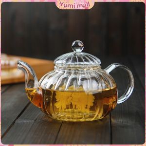 กาชงชา ทนต่ออุณหภูมิสูง กาน้ำชา แก้วคุณภาพสูง 400ml 600ml Glass teapot