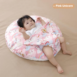 Newborn Baby Anti-spitting Milk Pillow 15 Slope Feeding Master Cushion Detachable Belt