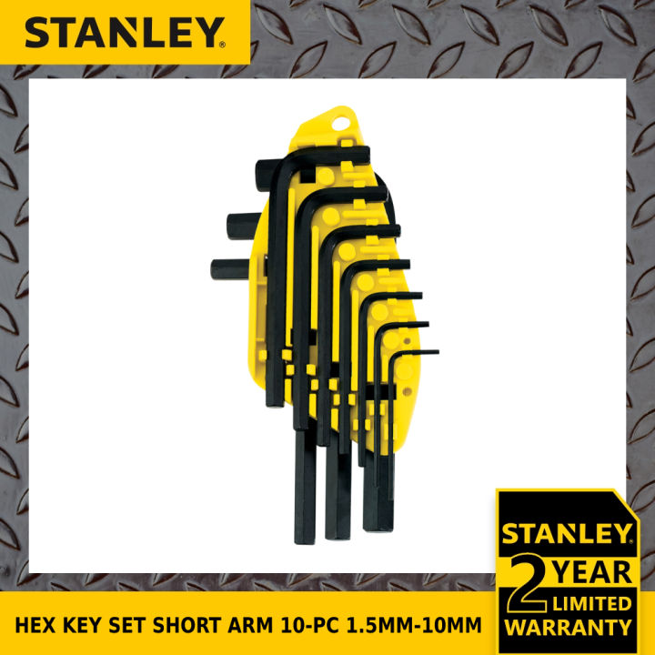 Alen Keys Set Stanley 85-753 Long Arm SAE & Metric Hex Key Set, 22