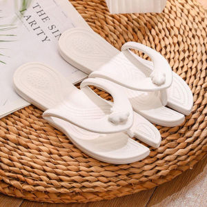 camellia.86 รองเท้าแตะ ใส่เดินบนชายหาด แบบพกพา เหมาะกับฤดูร้อน พับได้