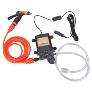 Efficient 12V Electric Car Cleaner Wash Unit with Double Pump Designs for Long Lasting Performances and Easy Operation