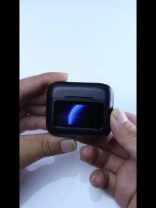 Smart Touch Wireless Earphones with ANC Noise Cancellation HD Call Noise Reduction Semi-open-back Earcup Style Rechargeable Lithium Battery Compatible with iPhone Samsung Huawei Vivo Xiaomi and More