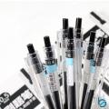 Black Gel Pen 0.5mm Pen Pulpen Gel Retractable Tinta Hitam 0.5mm - Best Stationary. 