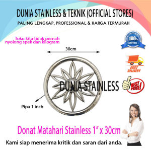 Donat Matahari Stainless 1 inch x 30cm aksesoris stainless steel