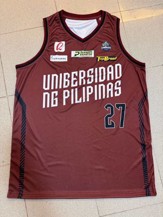 UNIBERSIDAD NG PILIPINAS NBA CUT CUSTOMIZE JERSEY UP MAROON
