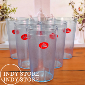 GELAS MINUM AKRILIK TERMURAH /TAHAN PANAS DAN TAHAN DINGIN ISI 12 PCS