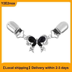 【Local shipping】 Fashion Bow Cardigan Sweater Blouse Pin Shawl Brooch Clips Duck Scarf Clasps