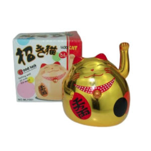 Kucing Hoki Lucky Cat Batrai Kucing Hoki Koin Kucing Rejeki Lucky Cat Baterai 16CM