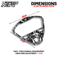 HONDA CLICK V3 GAUGE PANEL COVER GARNISH PROTECTOR FOR CLICK V3 MOTORCYCLE 1PC SPEEDMOTO C-9167 F-9690. 