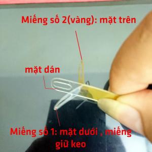 Bộ 2 miếng dán cường lực camera Realme 5 5 Pro dùng chung