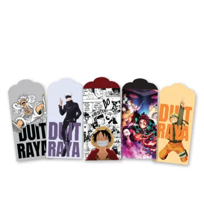 TOM sampul raya 2027 tema anime 10pcs