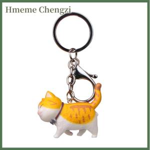 Hmeme New Lovely Cat Kitten Keychain Keyring Handbag Pendant Ornament Kids Toy Gift