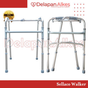 Sellaco Walker Standar Tongkat Jemuran Lipat Alat Bantu Jalan Orang Tua Lansia Manula Sella 913