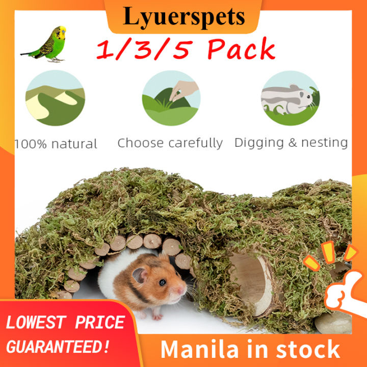 Forest Moss Soft Natural Moss Bedding Nesting for small animal Lizard