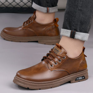 Free Shipping New MenS Leather Shoes MenS Casual Soft-Soled Soft-Surface Breathable Anti-Odor Anti-Slip Driving Casual Leather Shoes for Men