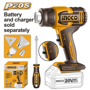INGCO 20V CORDLESS HEAT GUN | HGLI20065 HGLI2008