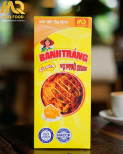 Bánh Tráng Sấy Giòn Rụm Đậm Vị HAQ FOOD - Đồ Ăn Vặt Siêu Ngon Chuẩn Vị Tây Ninh