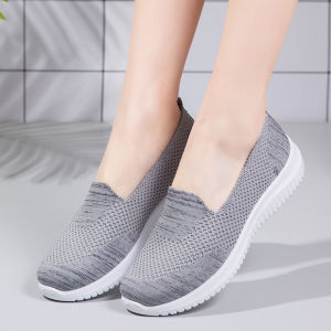 BestSeller Rubber Shoes For Women Fashion Low Cut Breathable Mesh Shoes For Lady Ship On Shoes