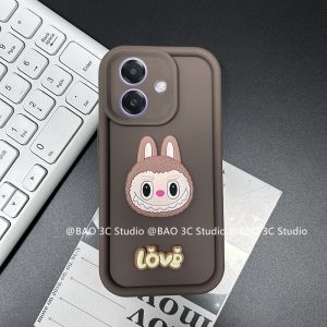 แสนสร้างสรรค์ เคสโทรศัพท์ Phone Case OPPO A5 Pro OPPOA5 Pro OPPOA5Pro 5G เคสโทรศัพท์ เทรนด์ใหม่เคสตุ๊กตากระต่าย3D การ์ตูนน่ารักแฟชั่นซิลิโคนกันกระแทกปกหลัง2025